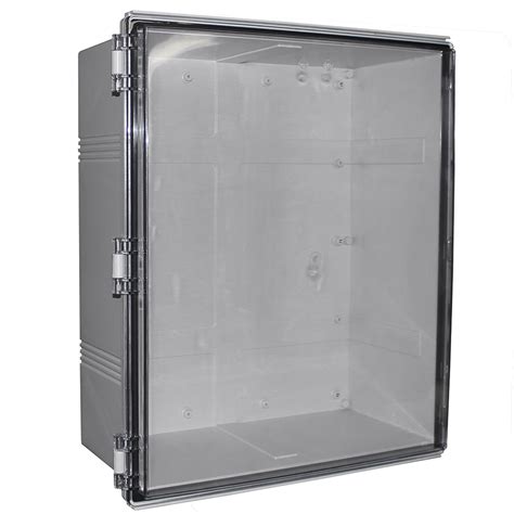 electrical hinged enclosure interior panel|electrical enclosure with clear door.